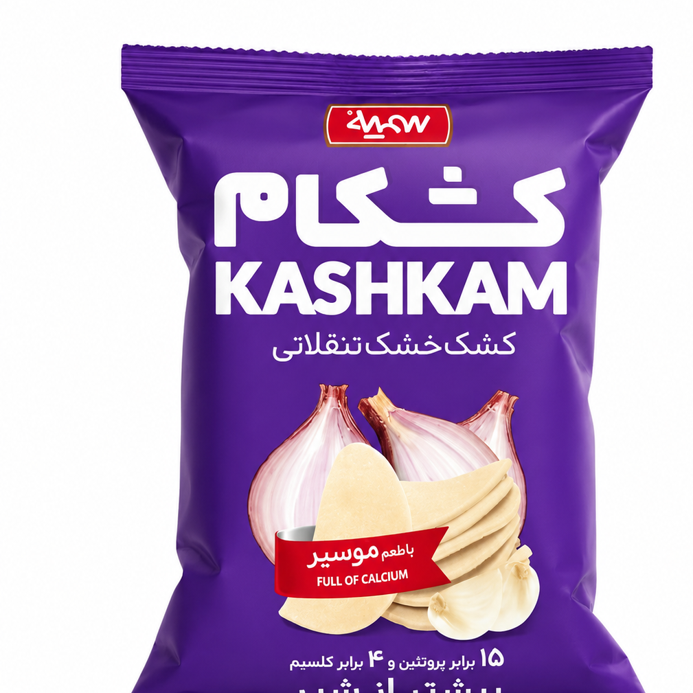 کشک خشک با طعم موسیر کشکام