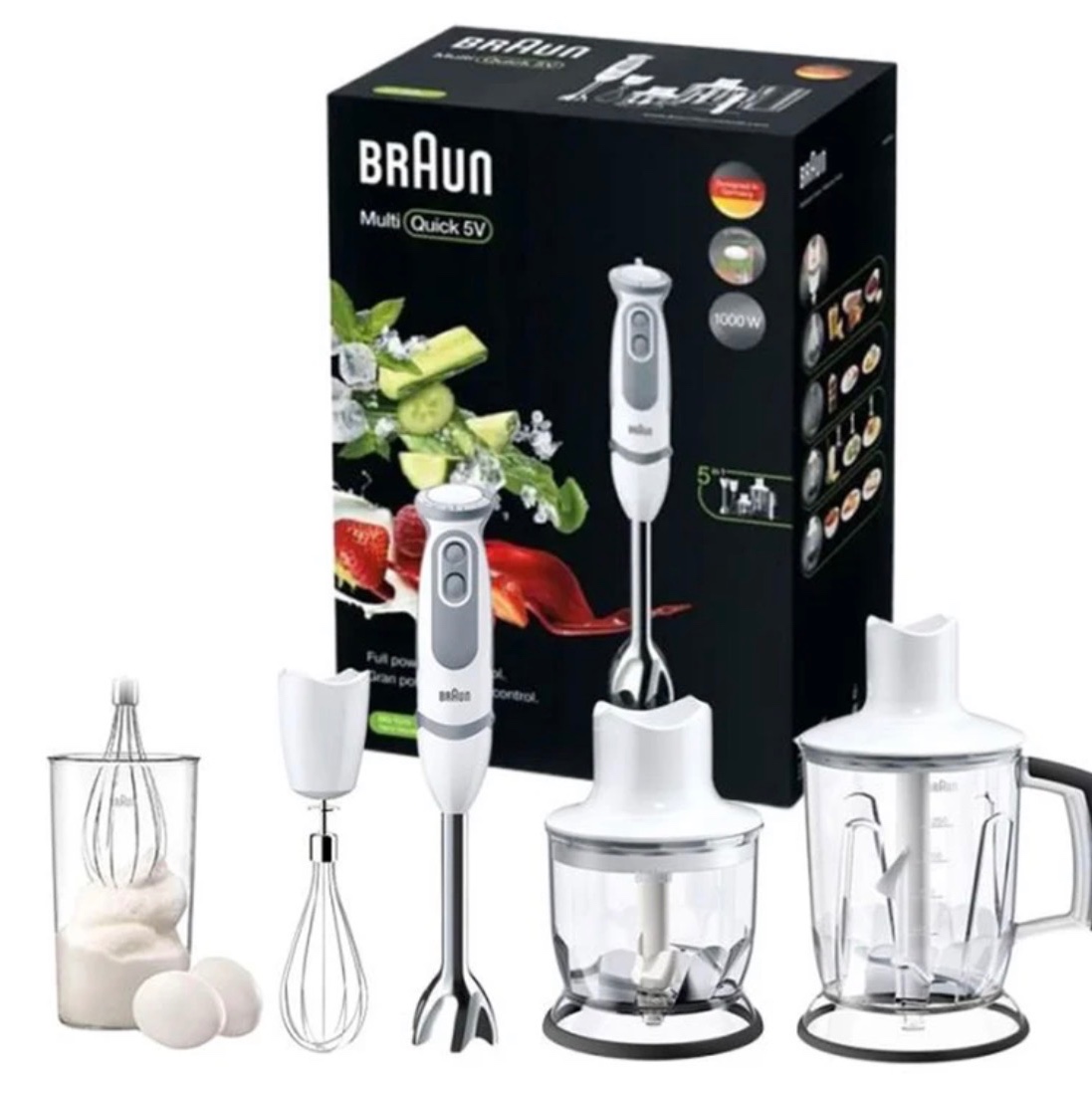 گوشت کوب برقی چندکاره 1000 وات براون مدل MQ5245