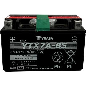 باتری موتور سیکلت YOASA(یوآسا) 12v7 فابریک کاواساکی نینجا