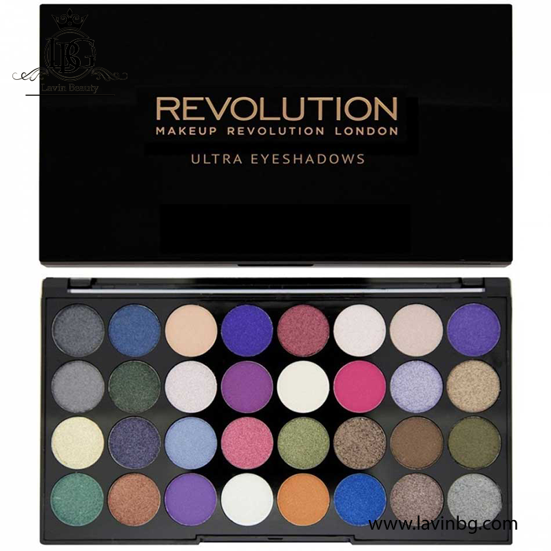 پالت سایه چشم رولوشن مدل Eyes Like Angels دارای 32 رنگ – Revolution