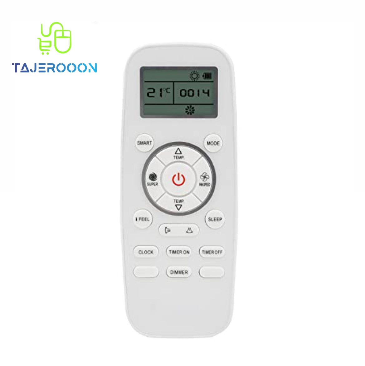 ریموت کنترل کولر گازی اسپیلت Hisense هایسنس 24000 اصلی