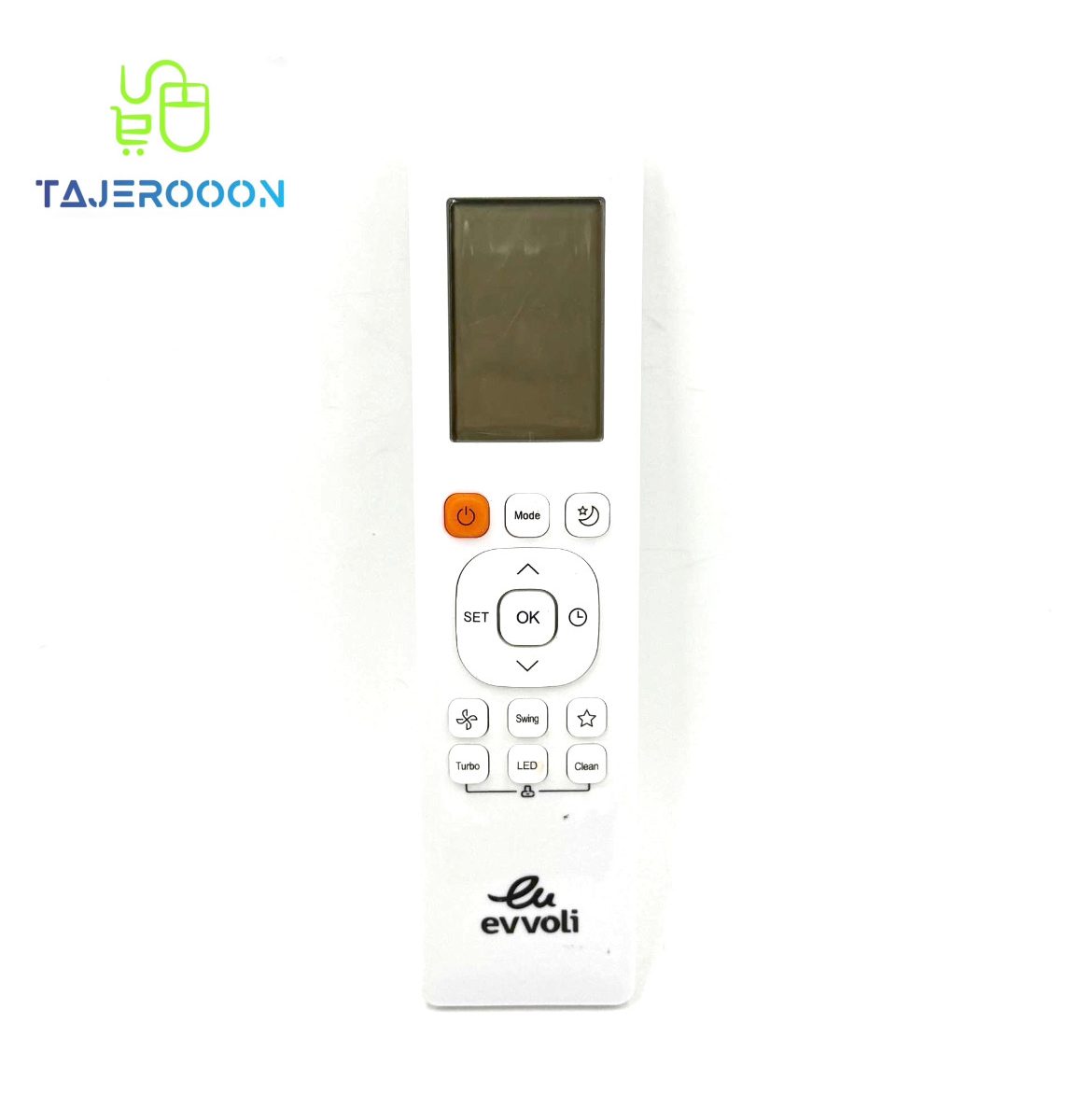 ریموت کنترل کولر گازی اسپیلت evvoli ایوولی اصلی