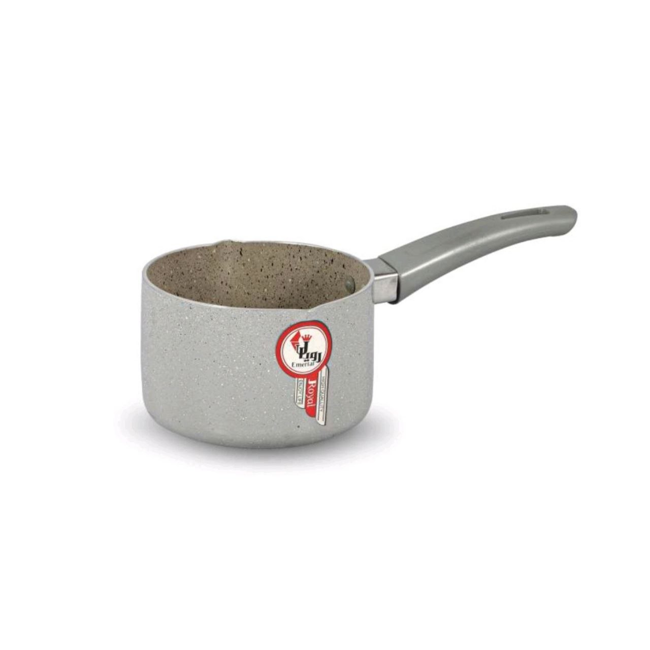 شیر جوش رویال Royal مدل دو رو گرانیت فونیکس دسته باکالیت سایز 14 (پس کرایه)