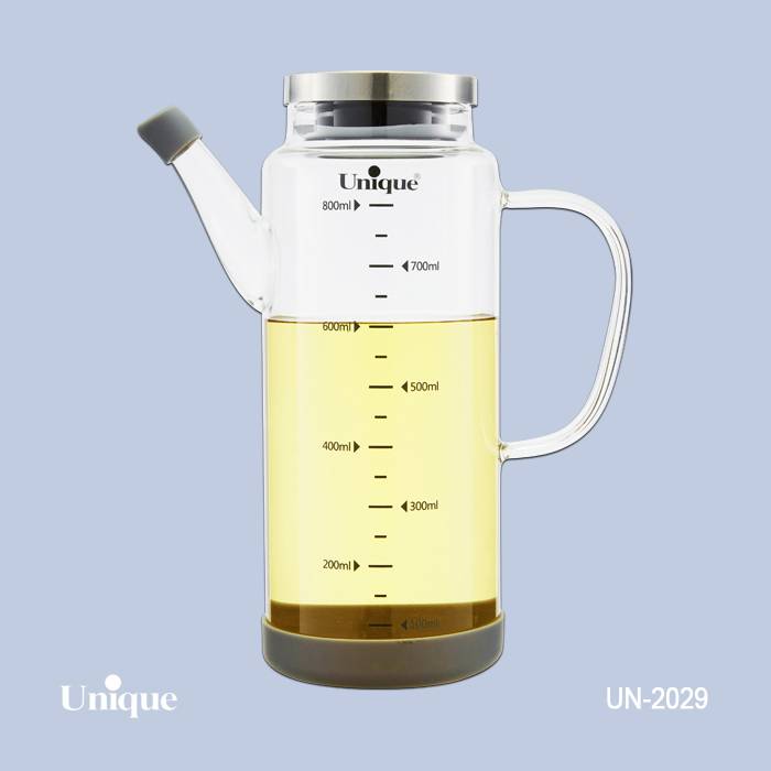 روغن ریز یونیک Unique درب استیل 950 میل کد UN-2029 (پس کرایه)