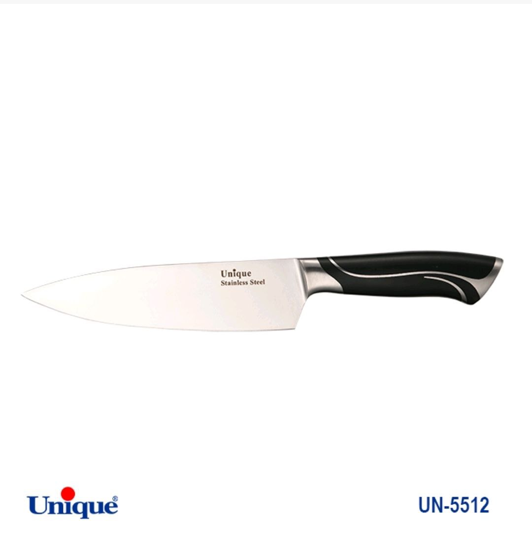 کارد تک آشپزخانه 7 یونیک Unique کد UN-5512 طرح خط دار (پس کرایه)