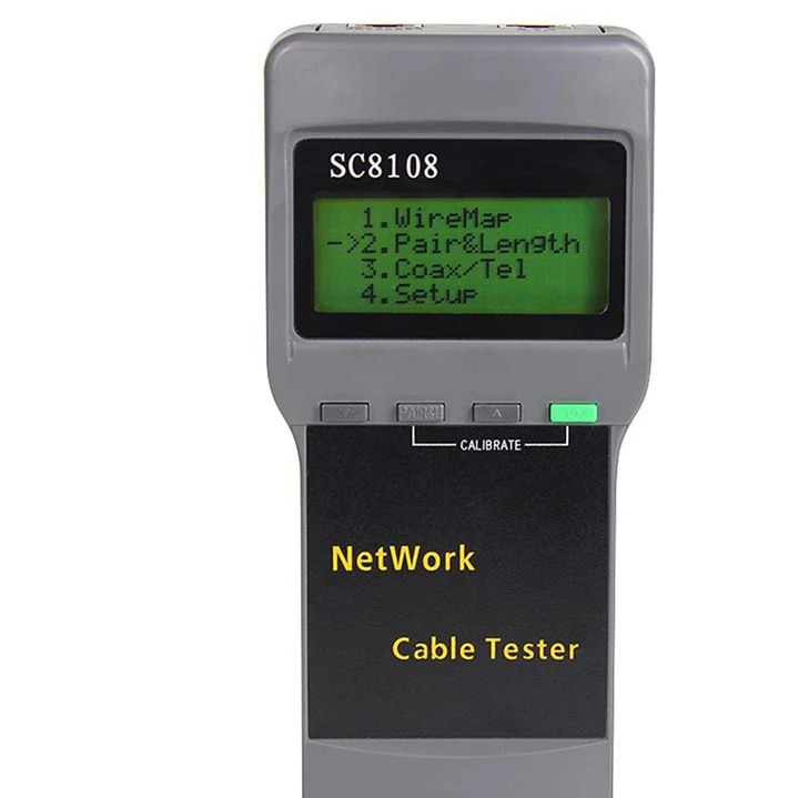 تستر کابل شبکه مدل SC8108 کد 4636