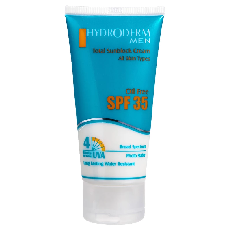  کرم ضد آفتاب SPF35 آقایان هیدرودرم نارسیس بیوتی