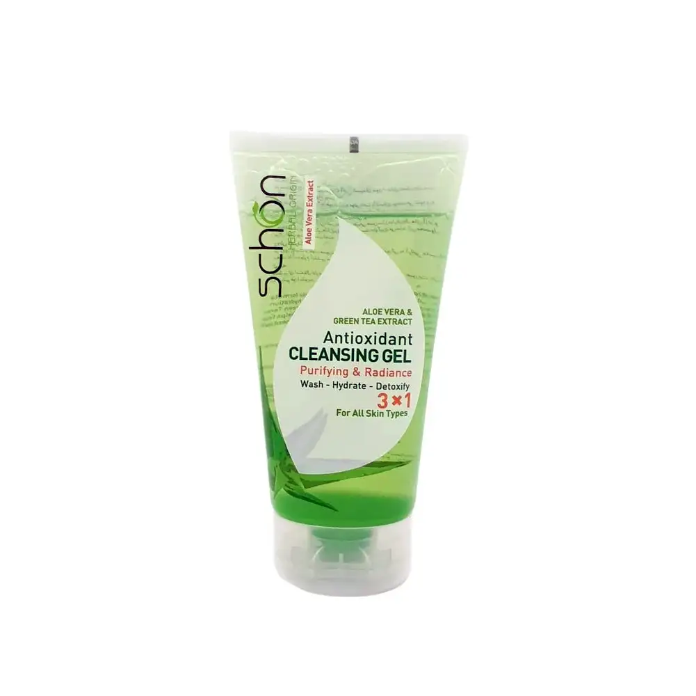 ژل شستشو صورت شون 150 میل | Schon Antioxidant Cleansing Gel نارسیس بیوتی