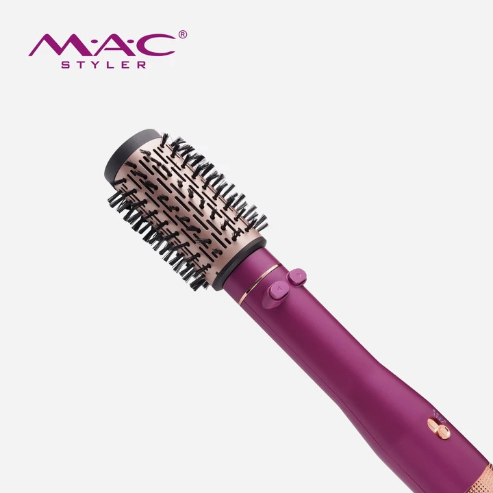 سشوار برسدار چرخشی مکاستایلر مدل Ref1514، موتور AC، توان 1000 وات با گارانتی معتبر + ارسال رایگان