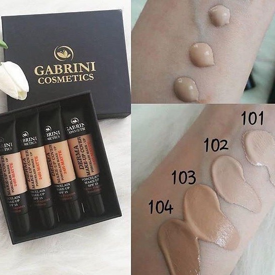 کرم پور گابرینی اصل تیوپی مدل derma make-up cover