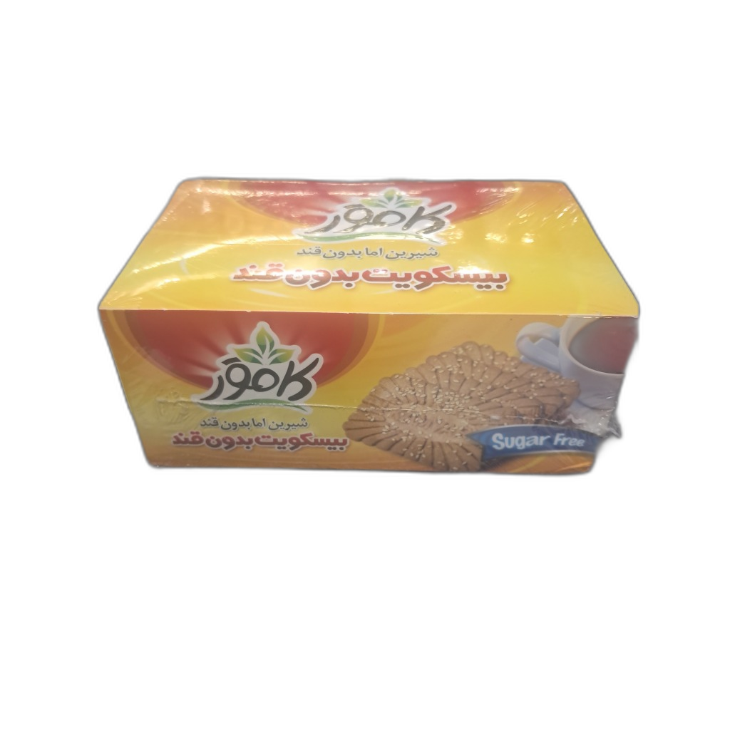 بیسکویت کنجدی بدون قند کامور 360 گرمی