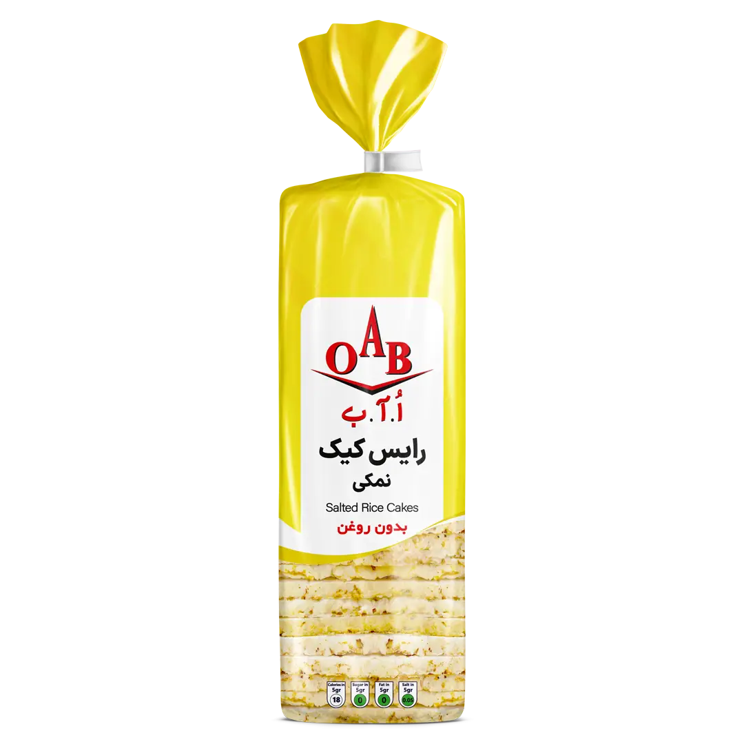 رایس کیک نمکی 100 گرمی