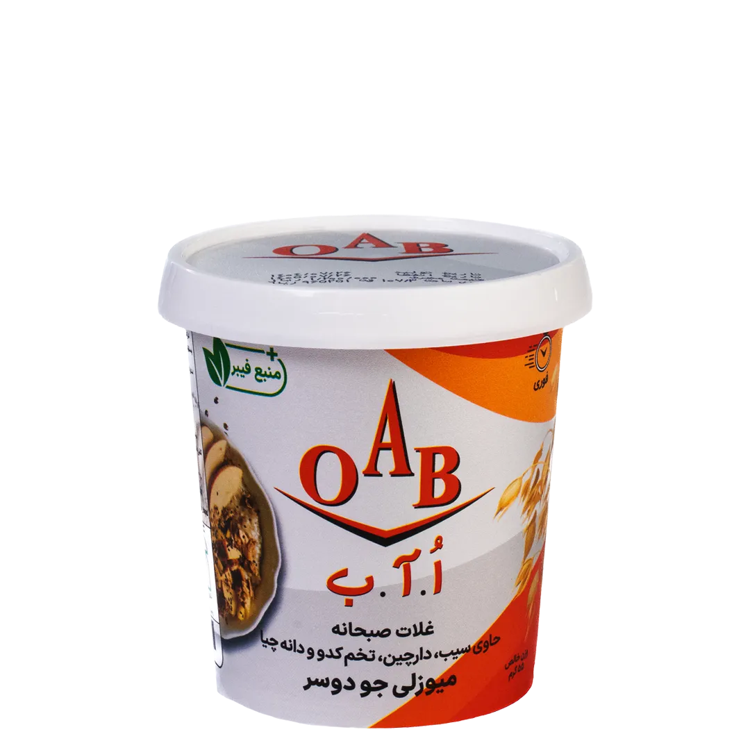 میوزلی جو دوسر با سیب 55 گرمی