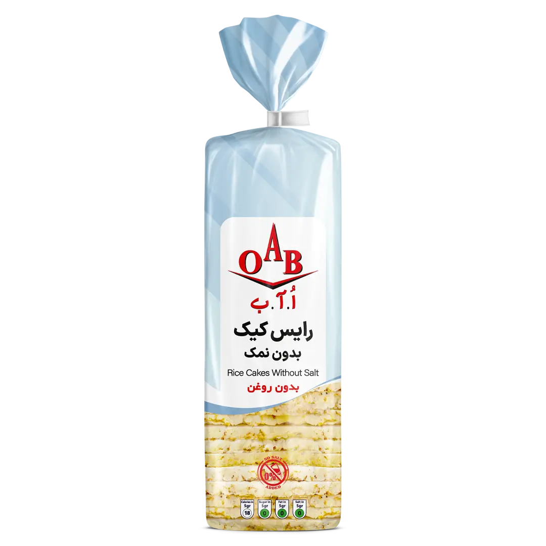 رایس کیک بدون نمک 100 گرمی
