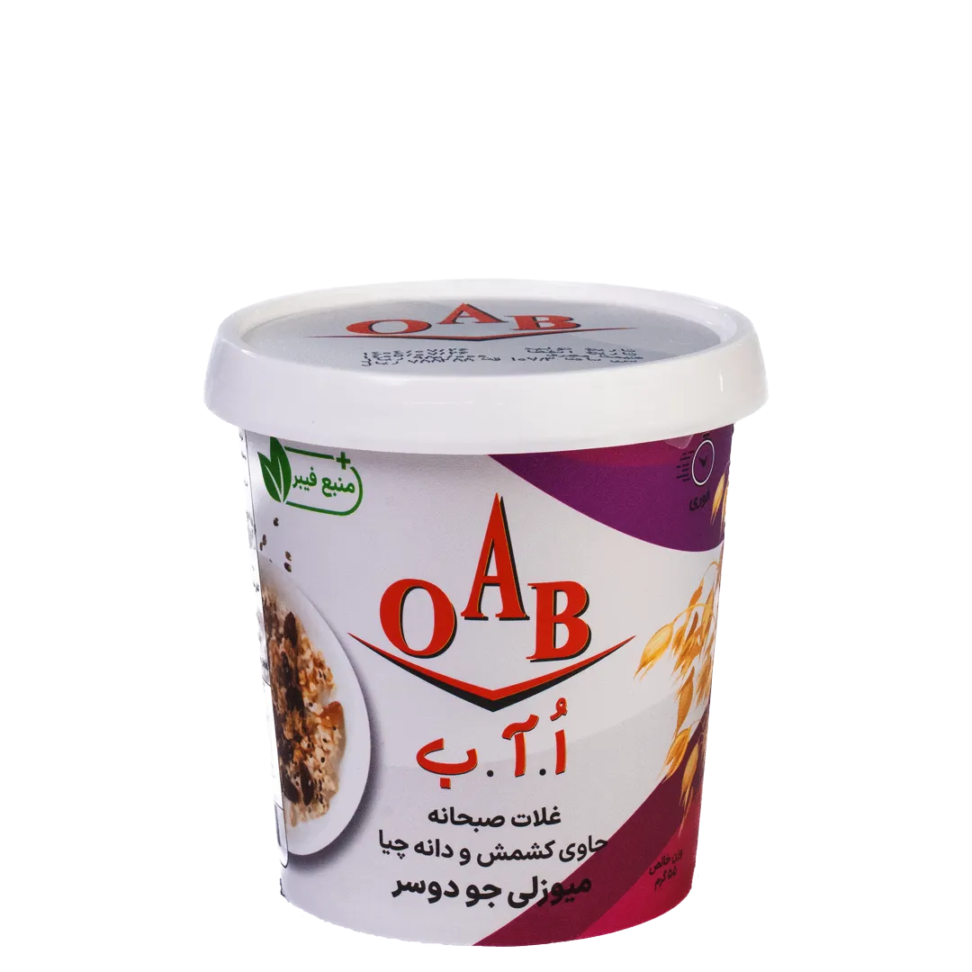 میوزلی جو دوسر با کشمش 55 گرمی