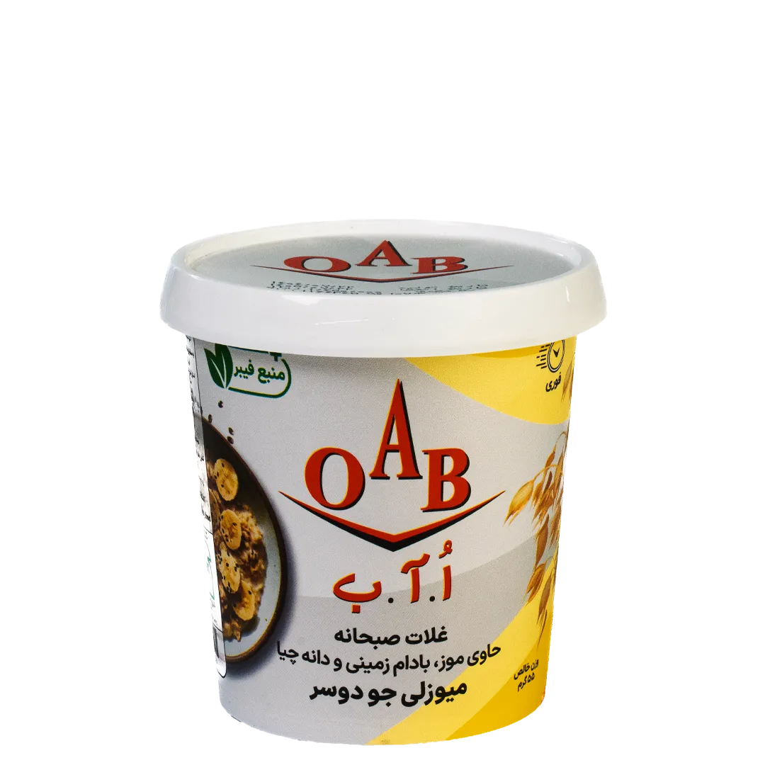 میوزلی جو دوسر با موز 55 گرمی