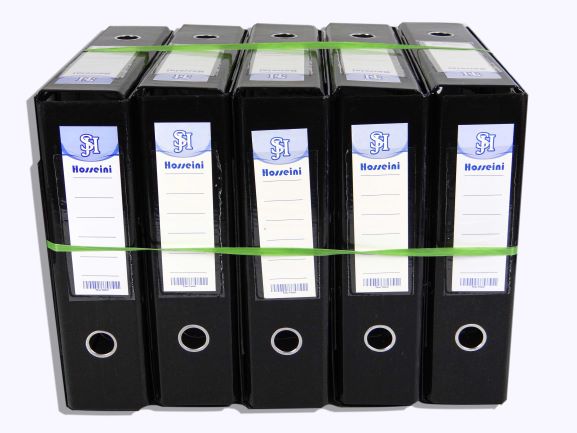 زونکن کتانA5 مشکی HS کد5212 کارتن20عددی