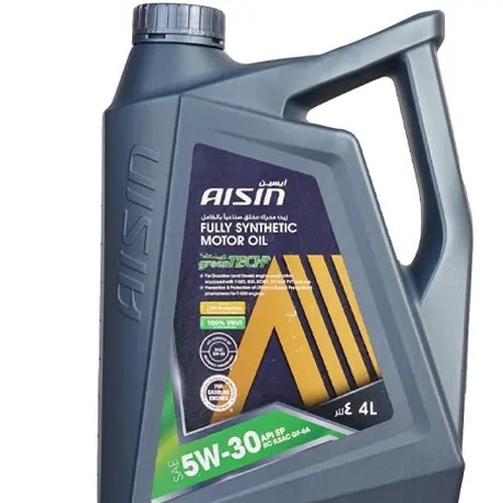 روغن موتور آیسین 5W30 SP مدل green tech+ تمام سینتتیک حجم چهار لیتری