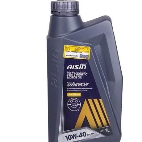 روغن موتور آیسین 10W40 SN plus تمام سینتیتیک یک لیتری