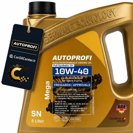 روغن موتور SN 10W-40 اتوپرفی 5 لیتری
