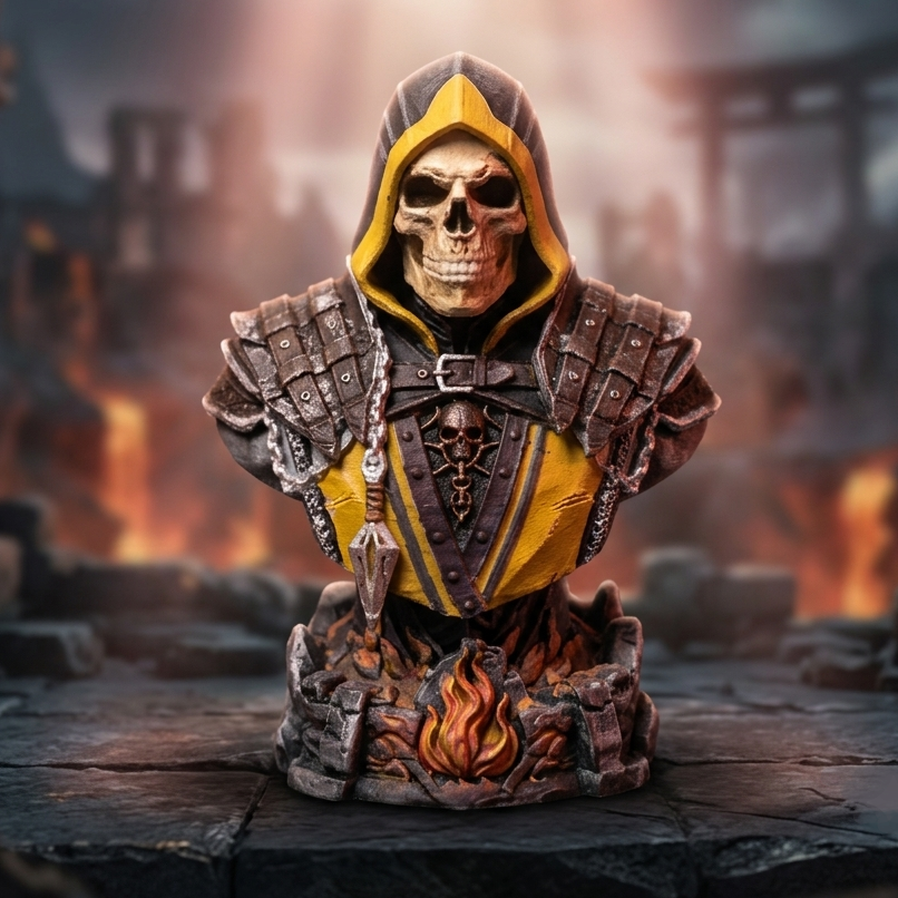 فیگور سردیس اسکورپیون (Scorpion) مورتال کامبت (Mortal Kombat)