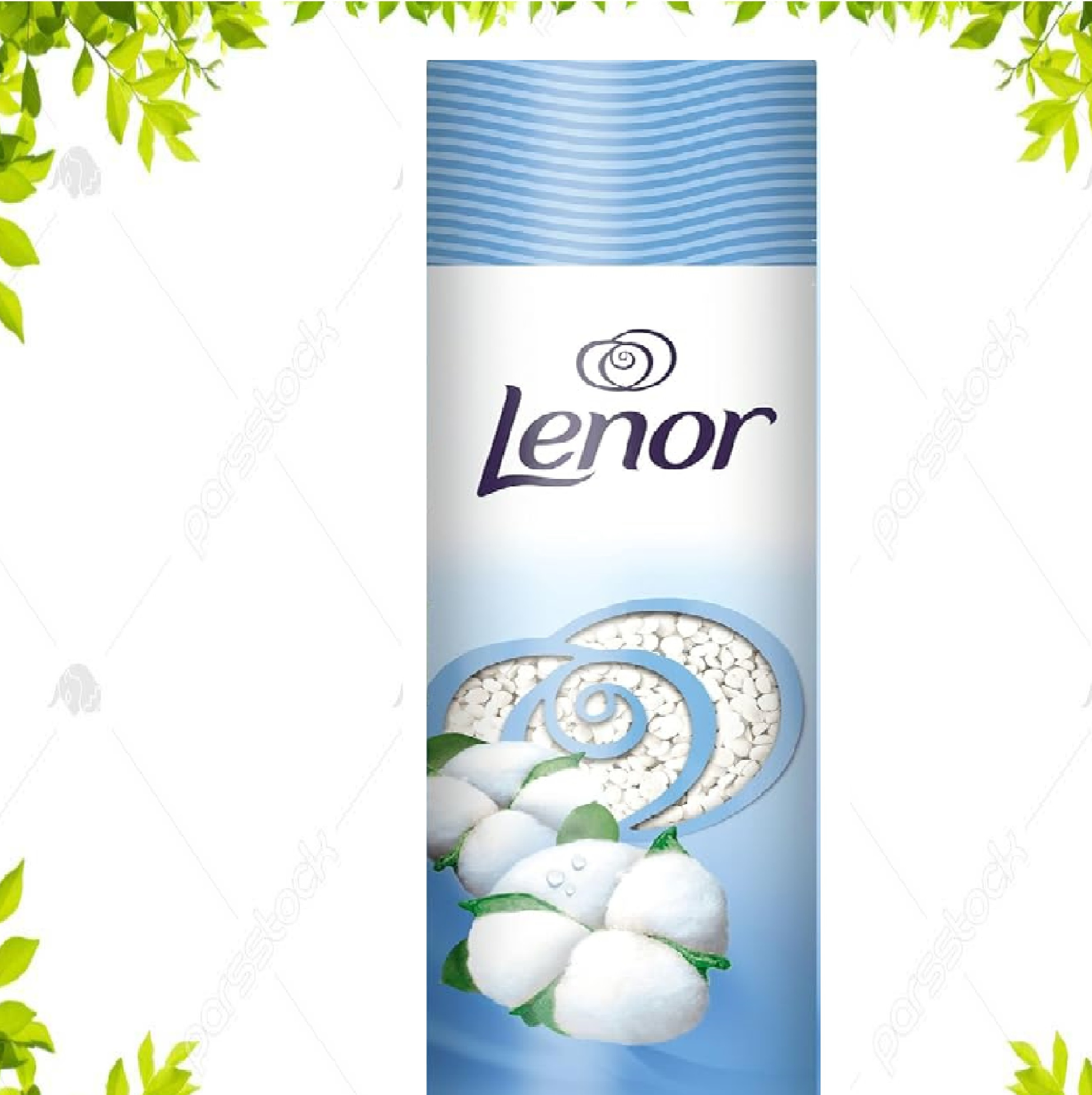  خوشبو کننده لباس لنور Lenor رایحه Cool Cotton بسته 155 گرمی