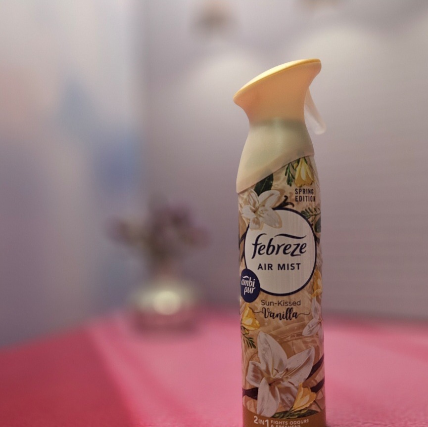 خوشبوکننده هوا فبرز febreze رایحه وانیل vanilla 