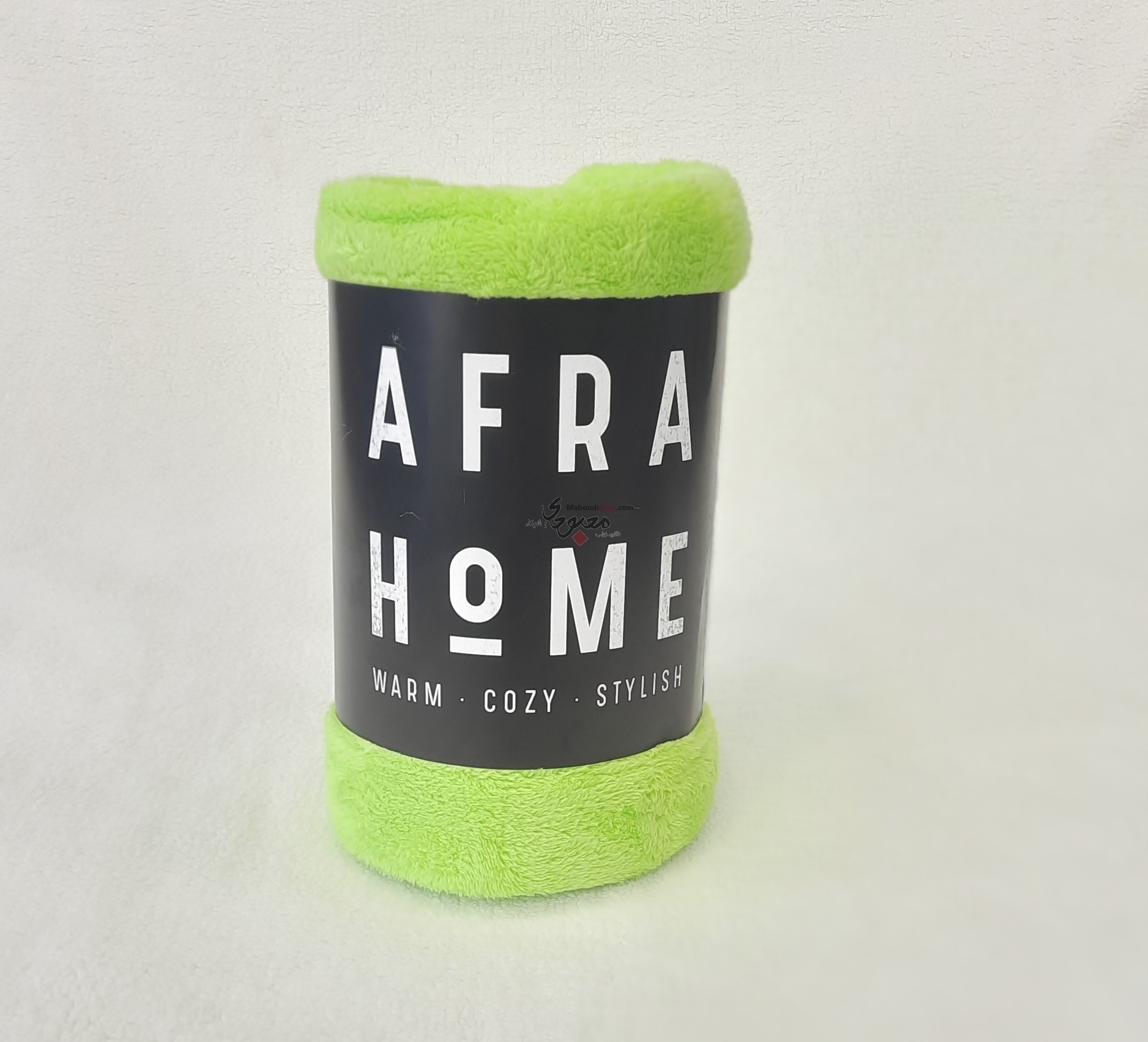 پتو افرا AFRA هوم مدل بهاره لاوترا - بسیار نفیس - لیمویی