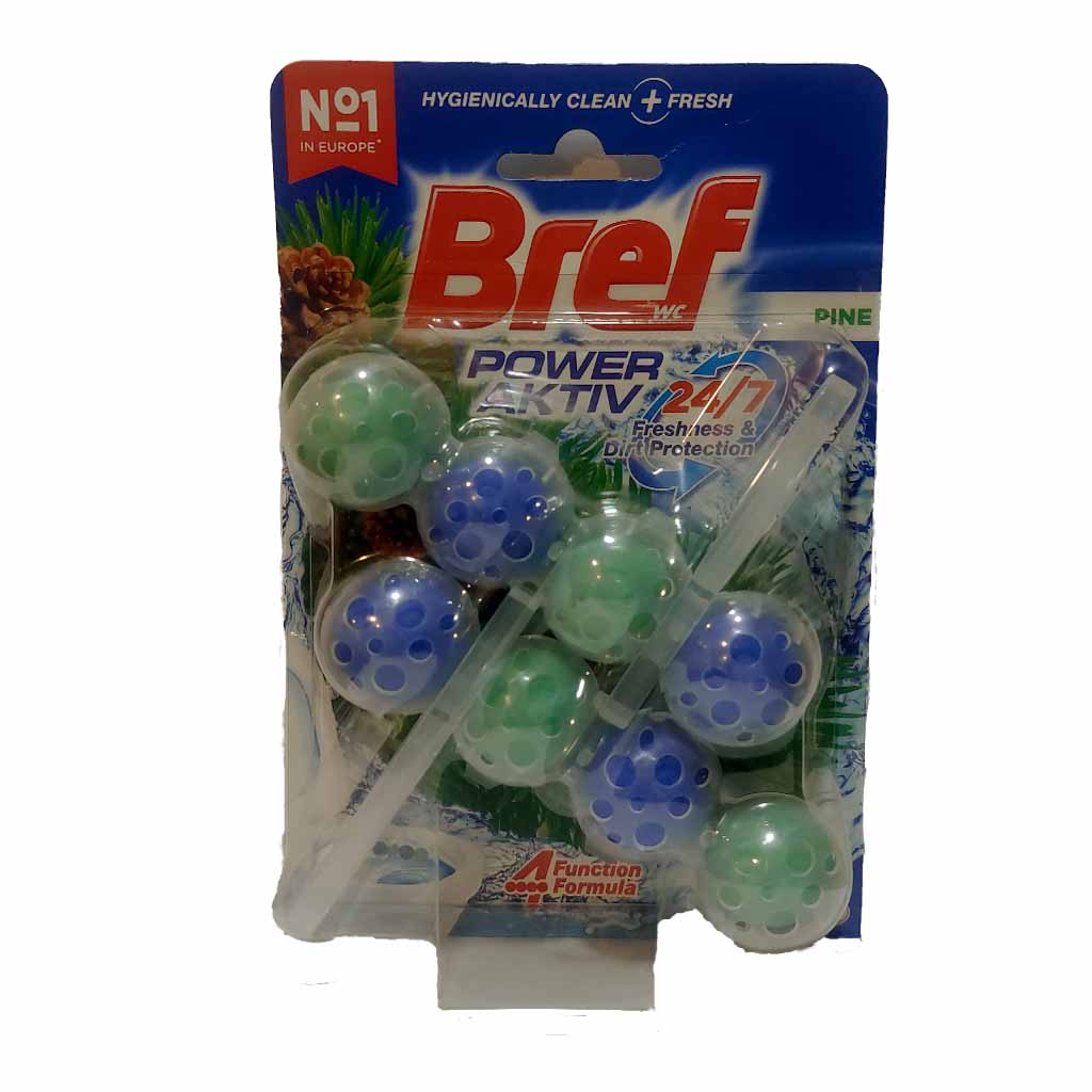 قرص توالت فرنگی وخوشبوکننده Bref