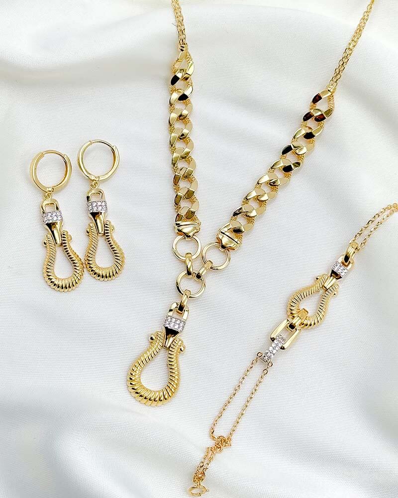 سرویس طلا مدل ترمه