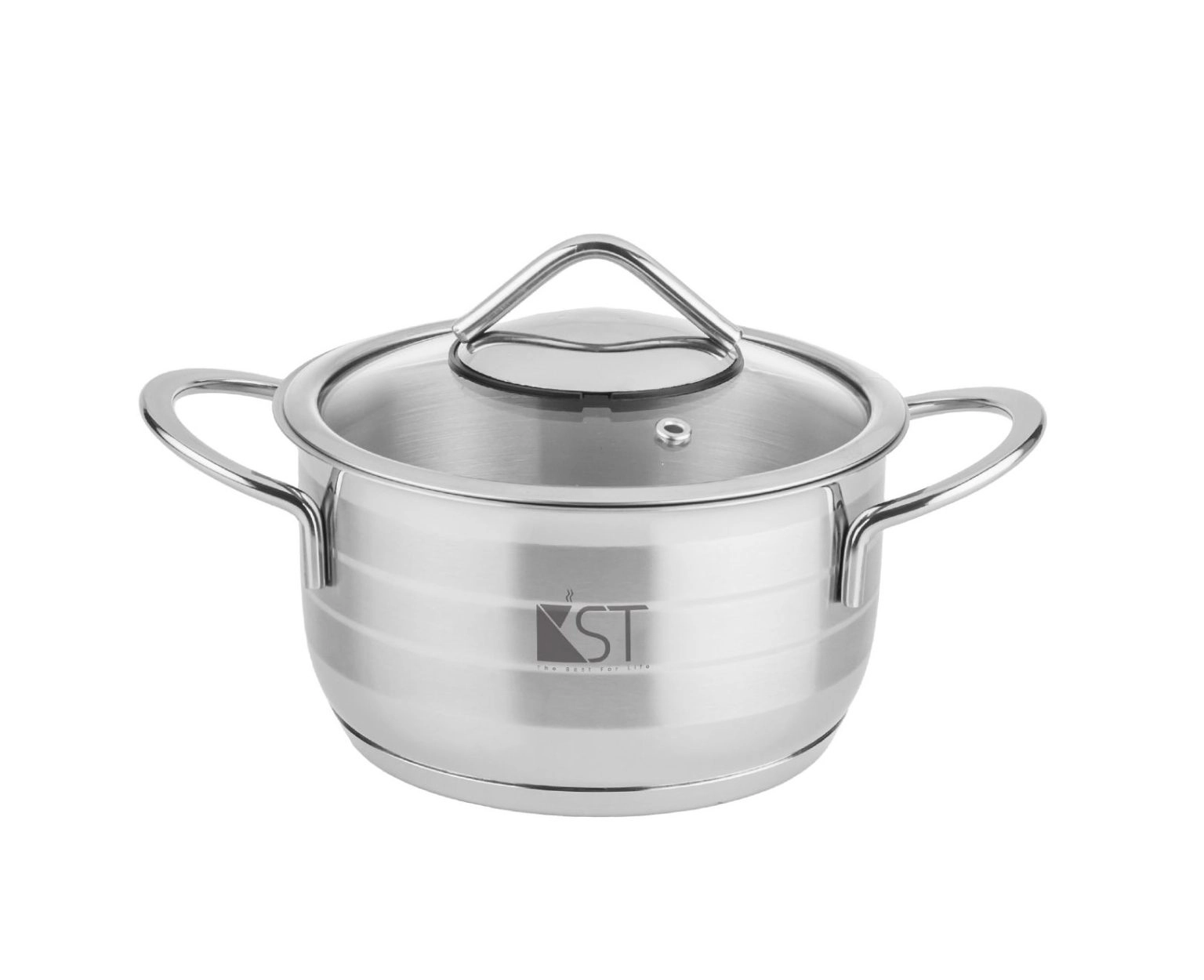 قابلمه استیل کی اس تی سایز 16 KST-5016 (پس کرایه)