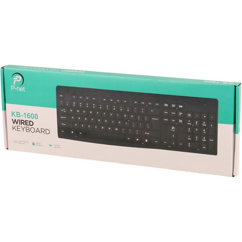 کیبورد باسیم پینت PNET مدل KB-1600