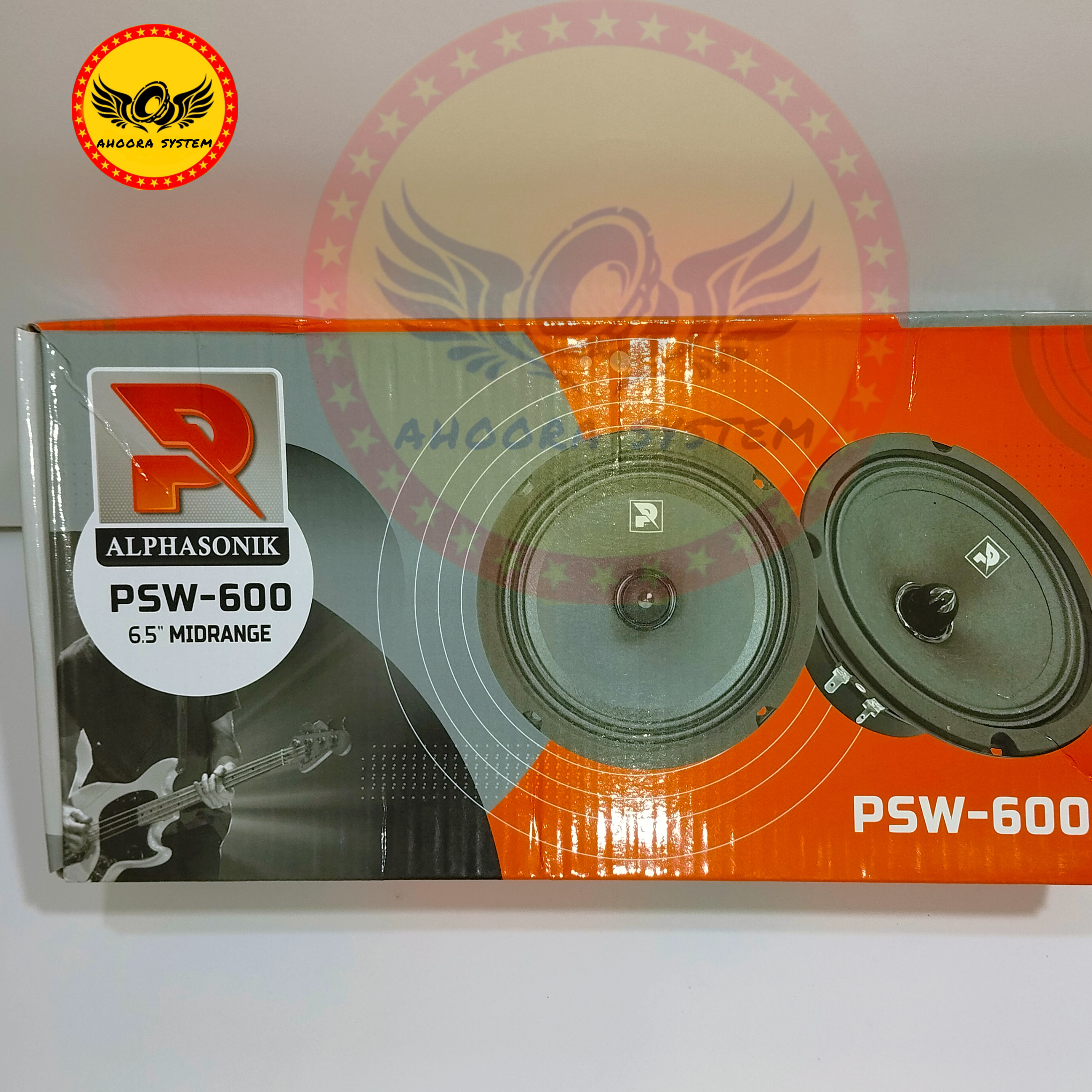 میدرنج 6.5 اینچ آلفاسونیک مدل PSW-600 (بسته 2 عددی)