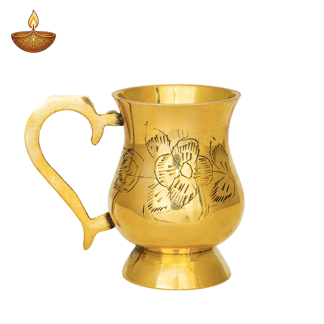 فنجان برنجی 2 اینچ کد 8252a