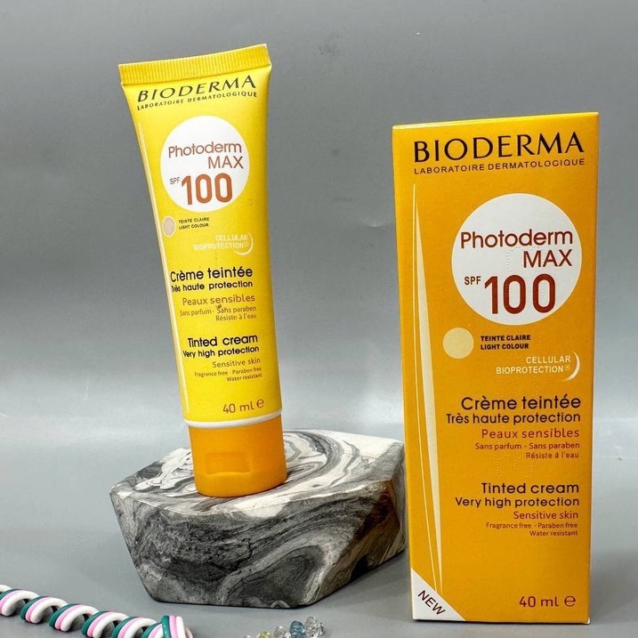 ضد افتاب رنگی بیودرما100