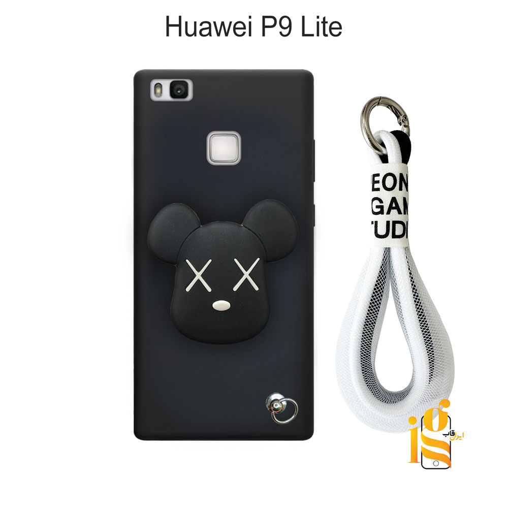قاب فانتزی خرس روبو چشم ضربدری برای گوشی هواوی P9 Lite