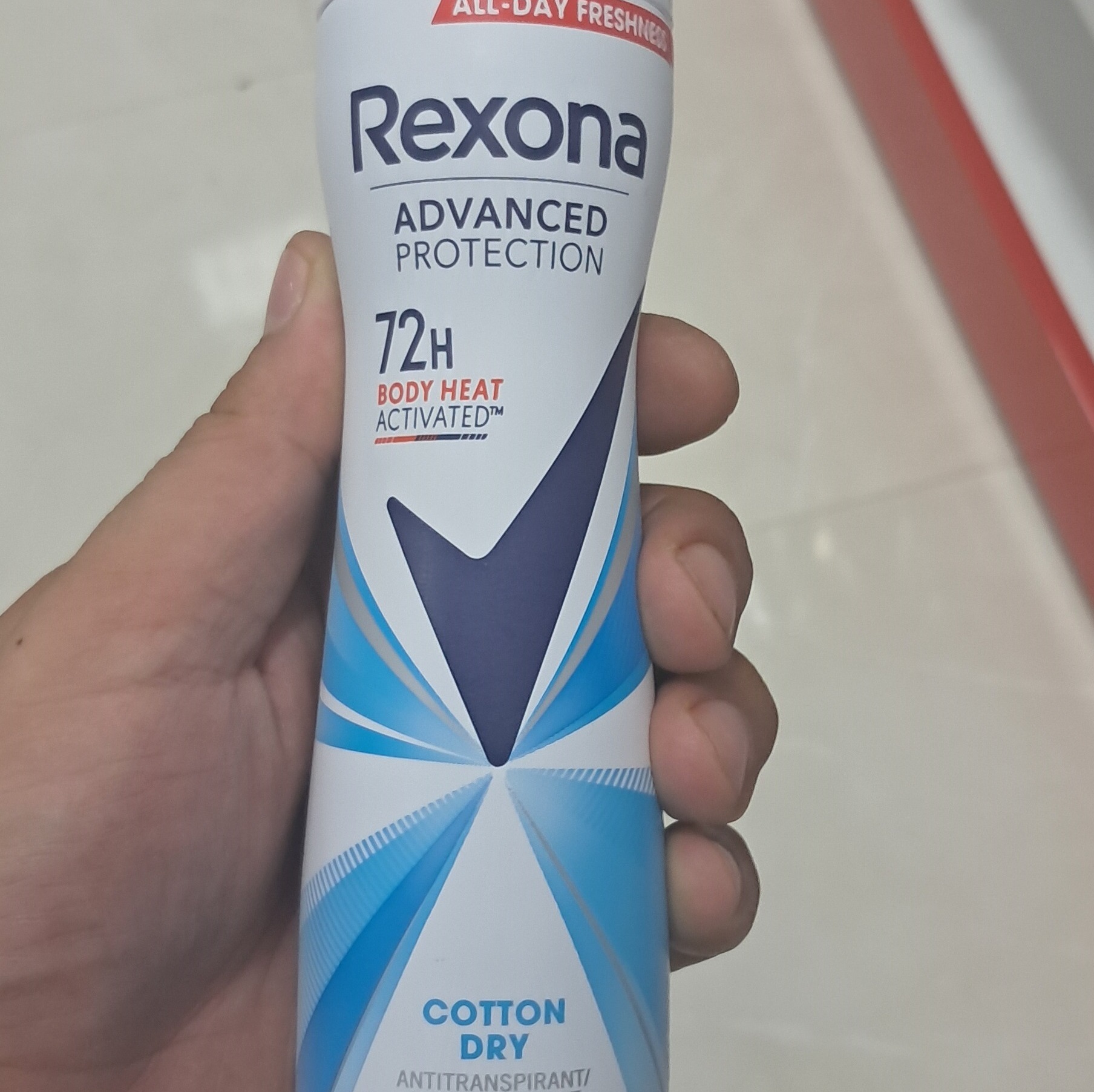 اسپری رکسونا زنانه 200 میل 72 ساعته ایتالیا cotton dry