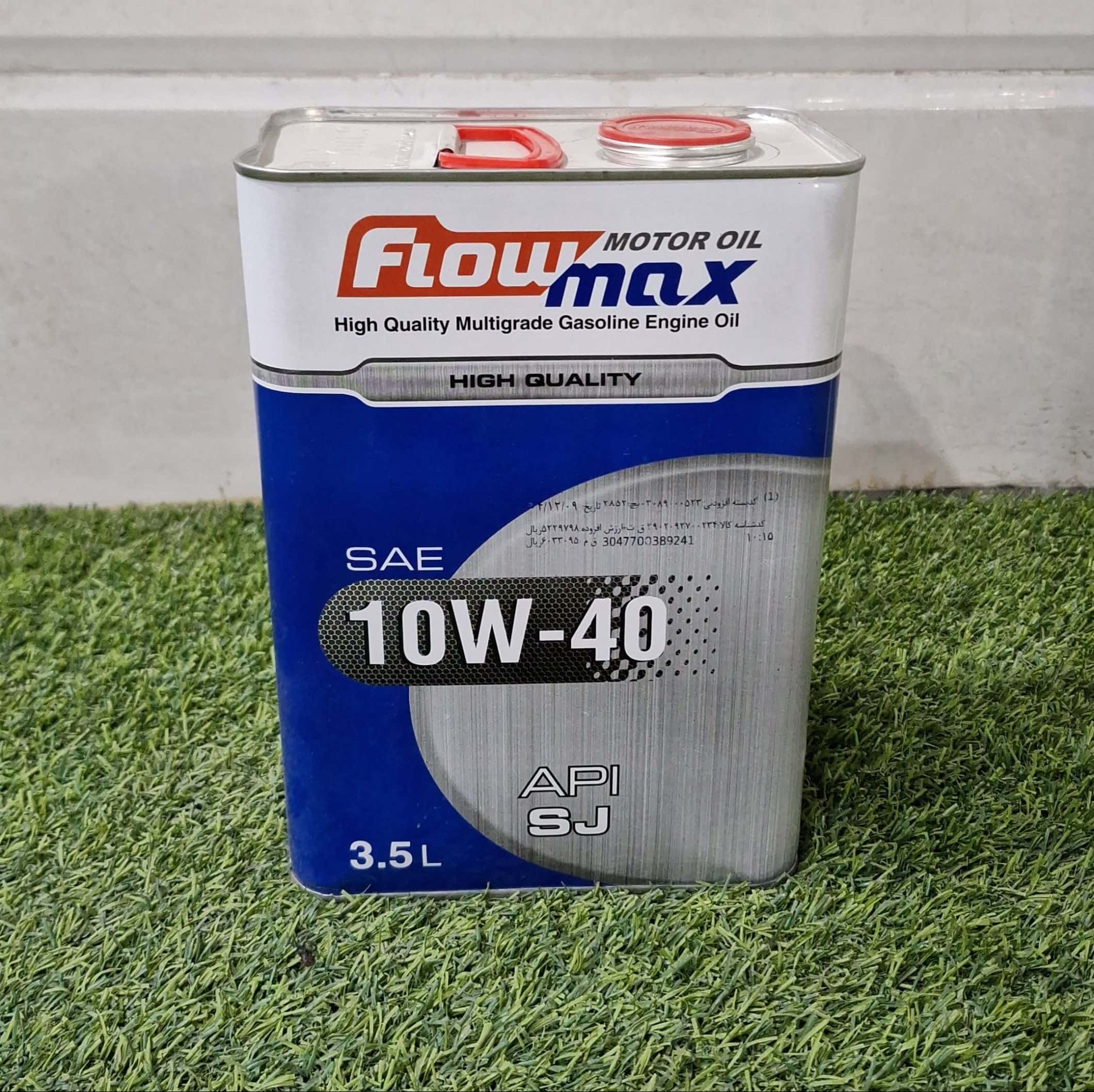 روغن موتور فلومکس پارس 10w40 SJ 3.5L