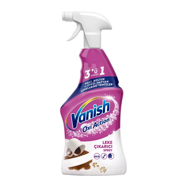 اسپری لکه بر مبل و فرش ونیش Vanish سری Oxi Action
