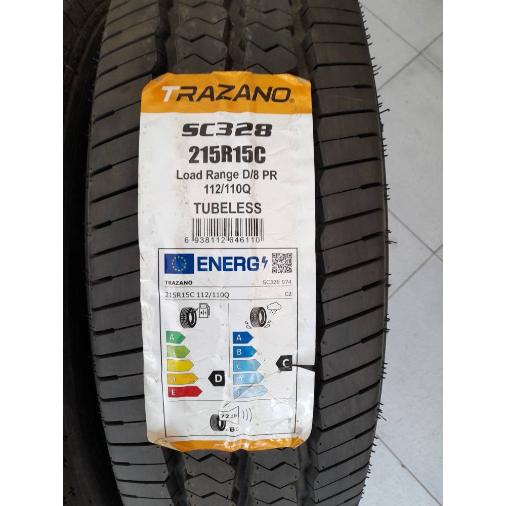 لاستیک ترازانو سایز 215R15C مدل SC328 تولید 2024 - دو حلقه