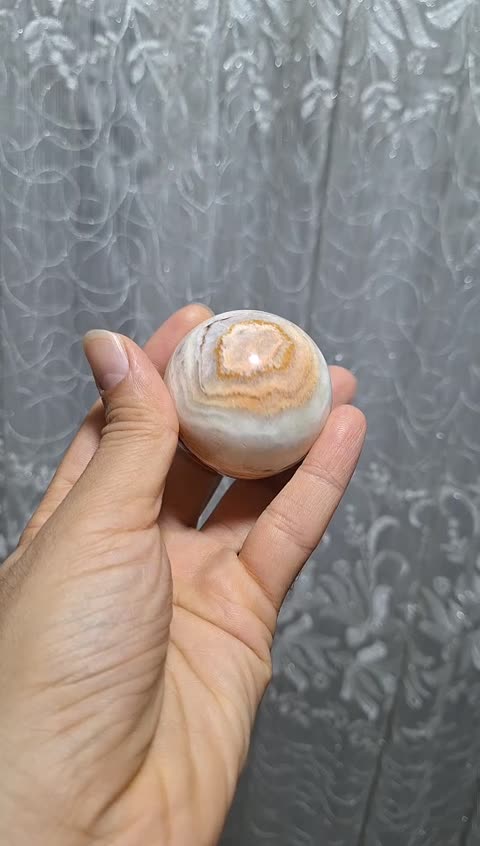 گوی مرمر باباقوری بسیار خوش طرح و رنگ سایز بزرگ کد 29890