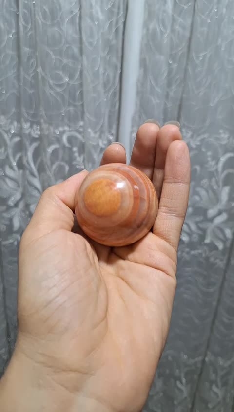 گوی مرمر باباقوری بسیار خوش طرح و رنگ سایز بزرگ کد 30069