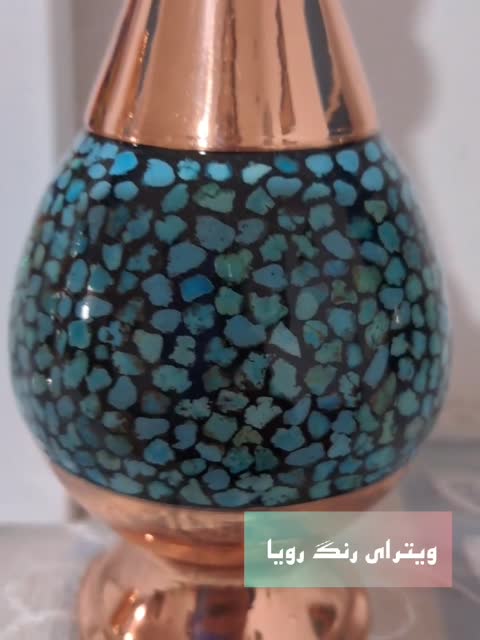 تابلو ویترای طرح اسلیمی