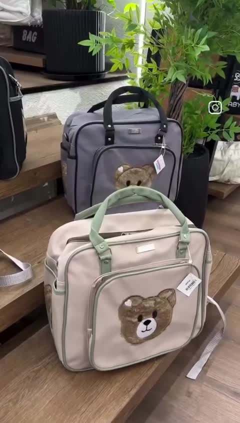 کوله پشتی لوازم نوزادی. شیک و جدید ترند، ساک و کیف کودک مدل sismoni teddy240