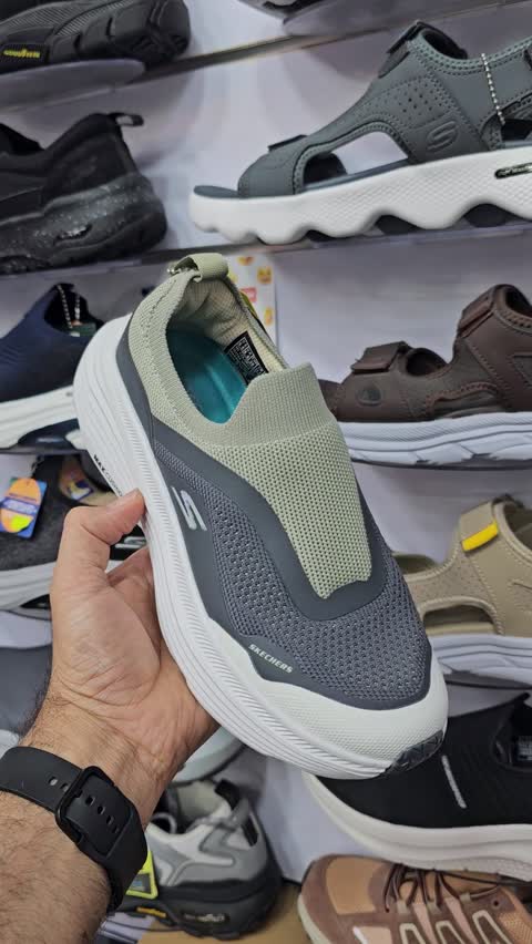 اسکیچرز MAX CUSHION | ساخت ویتنام | کیفیت مسترکوالتی سبز