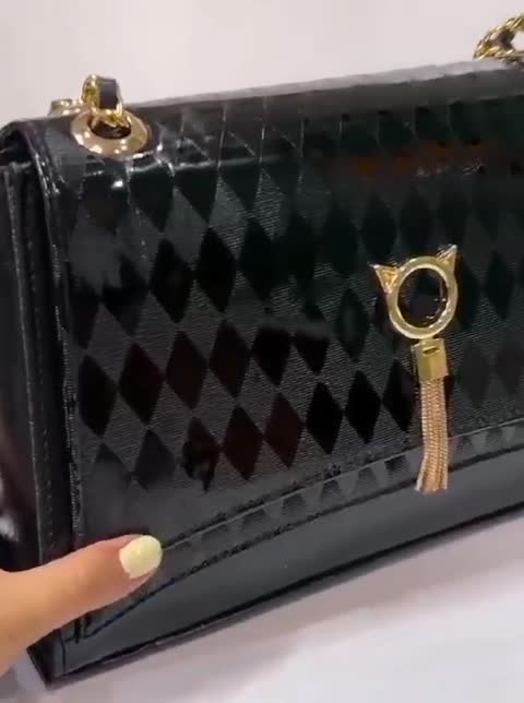 کیف مچلسی شیک زنانه دوشی گربه ای 