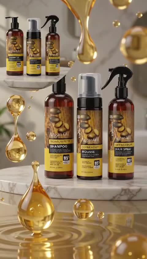 اسپری مو (کندیشنر) لایتنس مدل روغن آرگان و پروتئین 250 میل