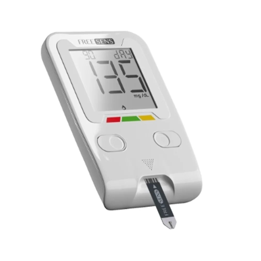 دستگاه تست قند خون فری سنس بدون نوار تست و لوازم جانبی ا (FreeSens Blood Glucose Test Device Meter only)
