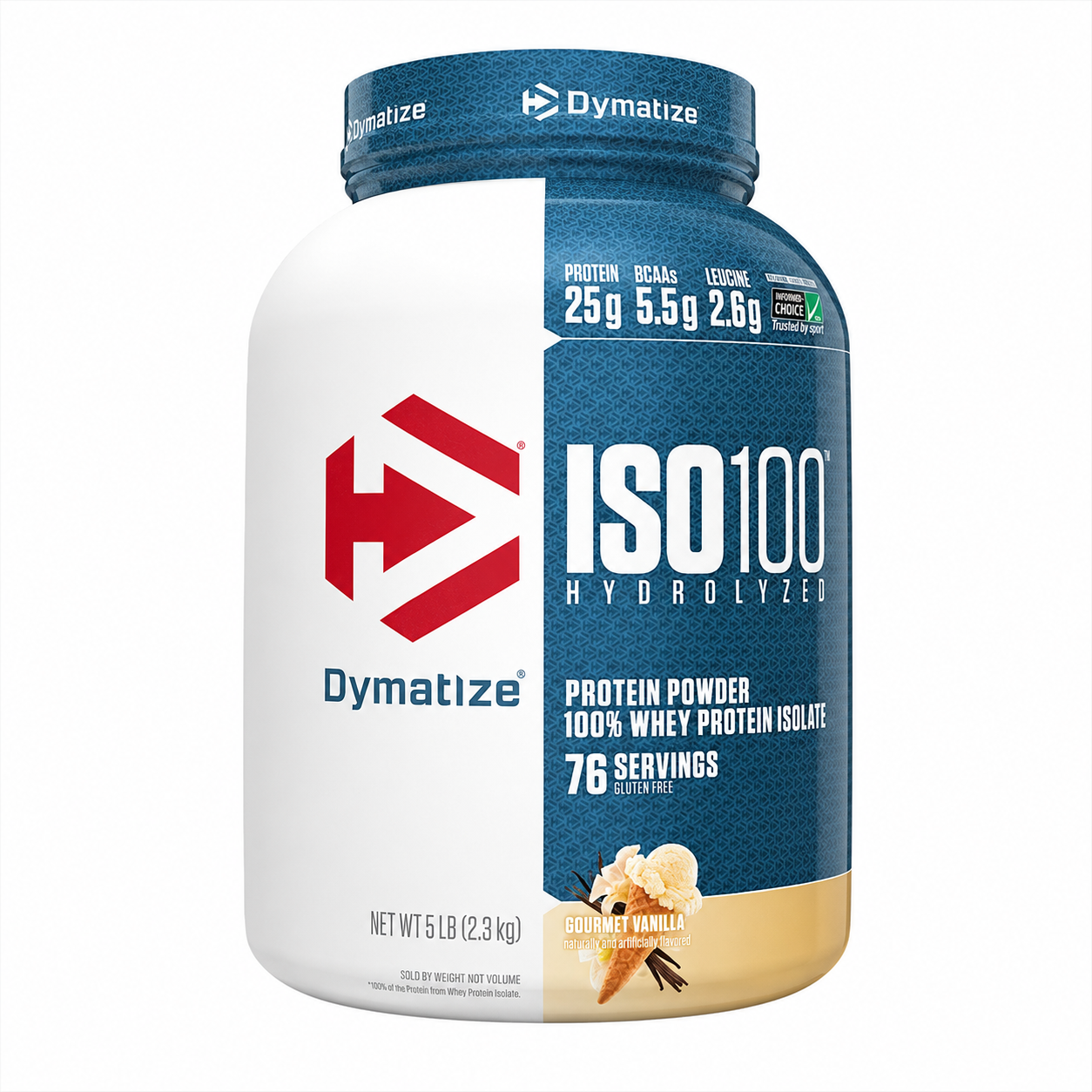 پروتئین وی ایزوله دایماتیز 100 | Dymatize ISO 100 Whey Protein Isolate