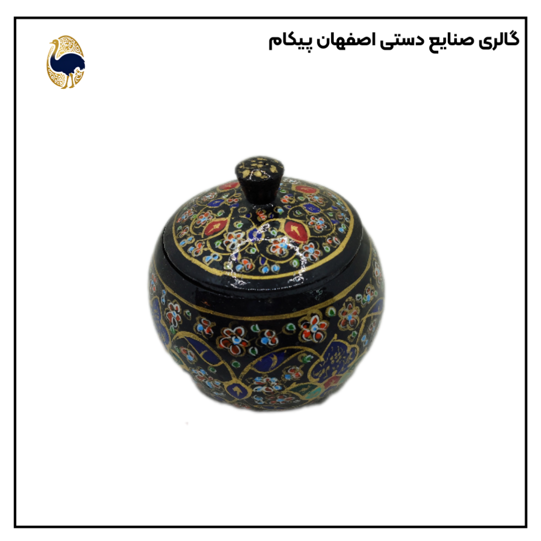 قندان چوبی تذهیب اصفهان پیکام کد G10057